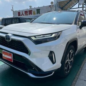 2022 Toyota Rav4 Phv black hybrid used car Japan export