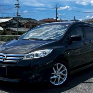 2011 Nissan Lafesta black gasoline used car Japan export