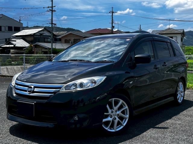 Ref:AUX-24953984 NISSAN LAFESTA 2011 1 2011 Nissan Lafesta black gasoline used car Japan export