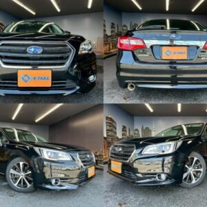 2016 Subaru Legacy B4 black gasoline used car Japan export
