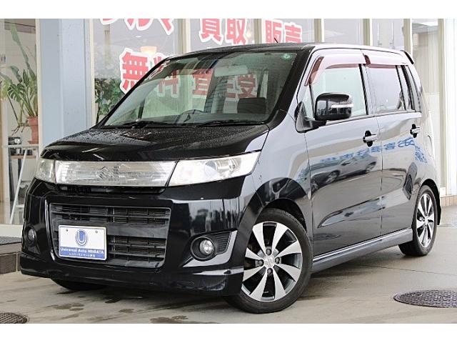 Ref:AUX-24954160 SUZUKI WAGON R STINGRAY 2011 1 2011 Suzuki Wagon R Stingray black gasoline used car Japan export