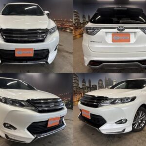 2015 Toyota Harrier pearl gasoline used car Japan export