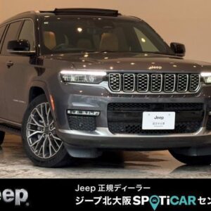 2022 Chrysler Jeep Jeep Grand Cherokee L gray gasoline used car Japan export