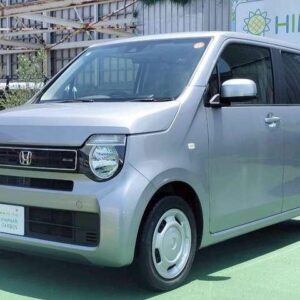 2021 Honda N-Wgn gray gasoline used car Japan export