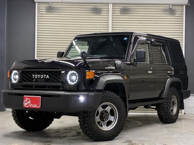 Ref:AUX-24958438 TOYOTA LAND CRUISER 70 2025 1 2025 Toyota Land Cruiser 70 black diesel used car Japan export