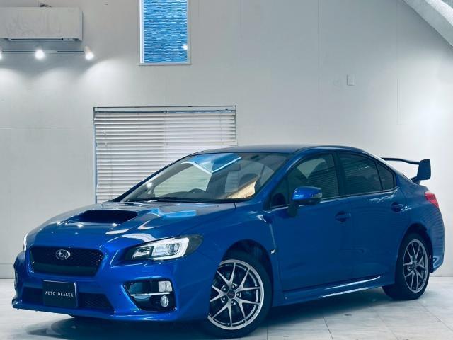 Ref:AUX-24958449 SUBARU WRX STI 2016 1 2016 Subaru Wrx Sti blue gasoline used car Japan export