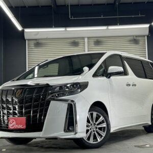 2021 Toyota Alphard pearl gasoline used car Japan export