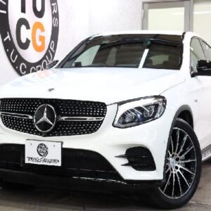 2019 Mercedes Benz Glc-Class white gasoline used car Japan export