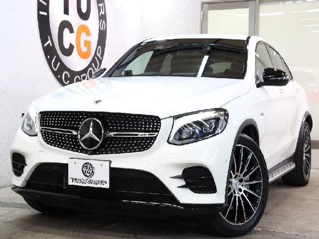 Ref:AUX-24958497 MERCEDES BENZ GLC-CLASS 2019 1 2019 Mercedes Benz Glc-Class white gasoline used car Japan export