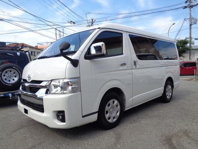 Ref:AUX-24958677 TOYOTA HIACE WAGON 2024 1 2024 Toyota Hiace Wagon pearl gasoline used car Japan export