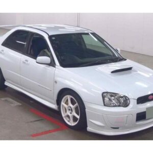 2003 Subaru Impreza white gasoline used car Japan export