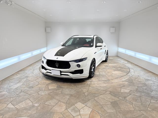 Ref:AUX-24958690 MASERATI LEVANTE 2018 1 2018 Maserati Levante white gasoline used car Japan export