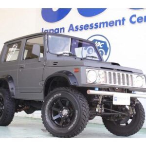 1991 Suzuki Jimny gray gasoline used car Japan export