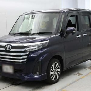 2023 Toyota Roomy purple gasoline used car Japan export