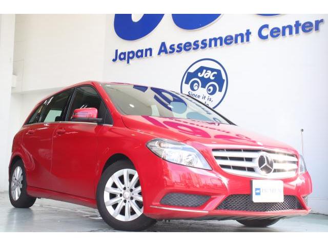 Ref:AUX-24958924 MERCEDES BENZ B-CLASS 2014 1 2014 Mercedes Benz B-Class red gasoline used car Japan export