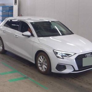 2021 Audi A3 white gasoline used car Japan export