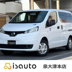 2014 Nissan Nv200 Vanette Van white gasoline used car Japan export