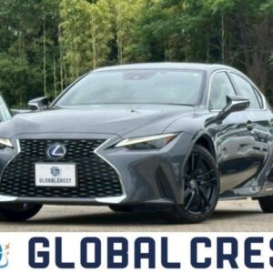2021 Lexus Is gray gasoline used car Japan export