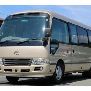 2016 Toyota Coaster gold diesel used car Japan export