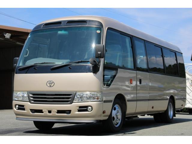 Ref:AUX-24959372 TOYOTA COASTER 2016 1 2016 Toyota Coaster gold diesel used car Japan export