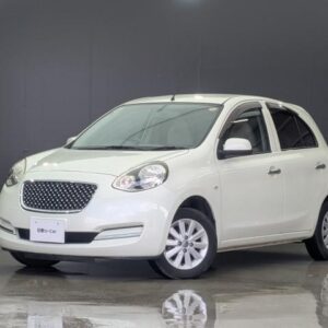 2014 Nissan March pearl gasoline used car Japan export