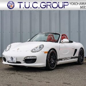 2011 Porsche Boxster white gasoline used car Japan export