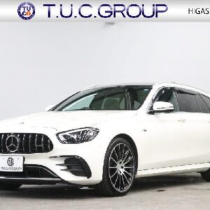 2022 Amg E-Class white gasoline used car Japan export