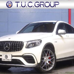 2018 Mercedes Amg Glc white gasoline used car Japan export
