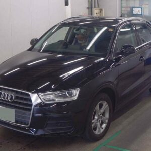 2015 Audi Q3 black gasoline used car Japan export