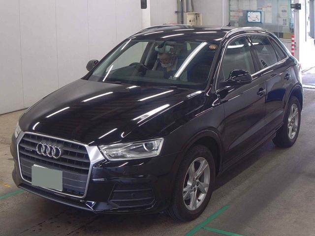 Ref:AUX-24968395 AUDI Q3 2015 1 2015 Audi Q3 black gasoline used car Japan export