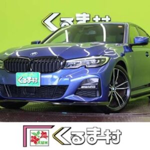 2020 Bmw 3 Series blue diesel used car Japan export