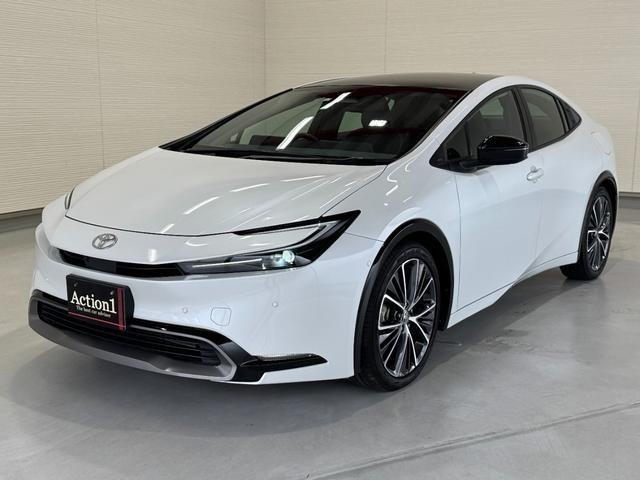 Ref:AUX-24968567 TOYOTA PRIUS 2023 1 2023 Toyota Prius pearl gasoline used car Japan export
