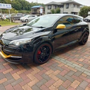 2012 Renault Megane black gasoline used car Japan export