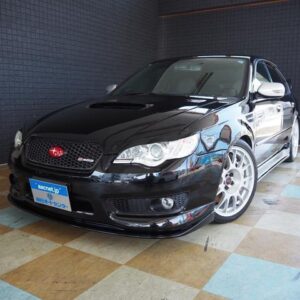 2008 Subaru Legacy B4 black gasoline used car Japan export