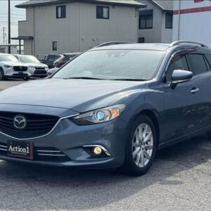 2013 Mazda Atenza Wagon blue diesel used car Japan export
