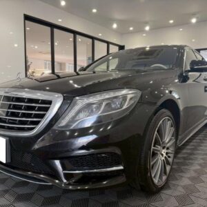 2014 Mercedes Benz S-Class black gasoline used car Japan export