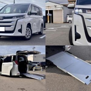 2022 Toyota Noah pearl gasoline used car Japan export