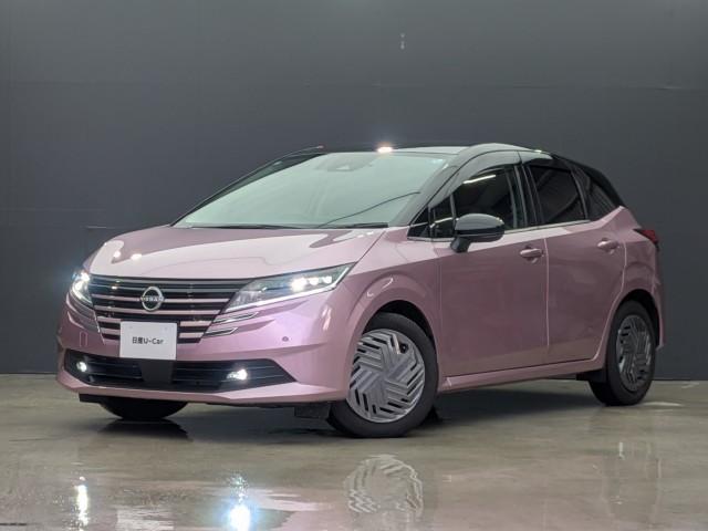 Ref:AUX-24974687 NISSAN NOTE 2025 1 2025 Nissan Note purple gasoline used car Japan export