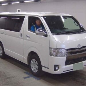 2019 Toyota Regius Ace Van pearl diesel used car Japan export
