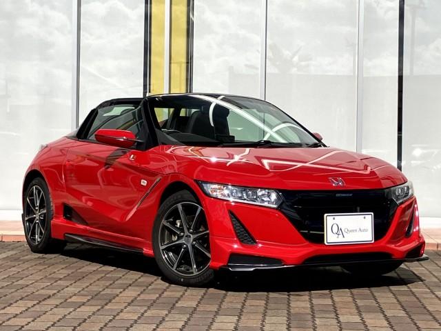 Ref:AUX-24974821 HONDA S660 2018 1 2018 Honda S660 red gasoline used car Japan export