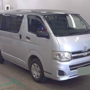 2011 Toyota Regius Ace Van silver gasoline used car Japan export