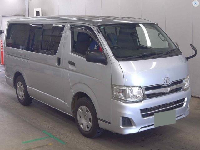 Ref:AUX-24974829 TOYOTA REGIUS ACE VAN 2011 1 2011 Toyota Regius Ace Van silver gasoline used car Japan export