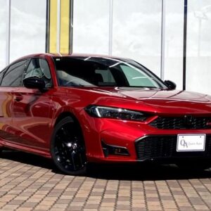 2025 Honda Civic red gasoline used car Japan export