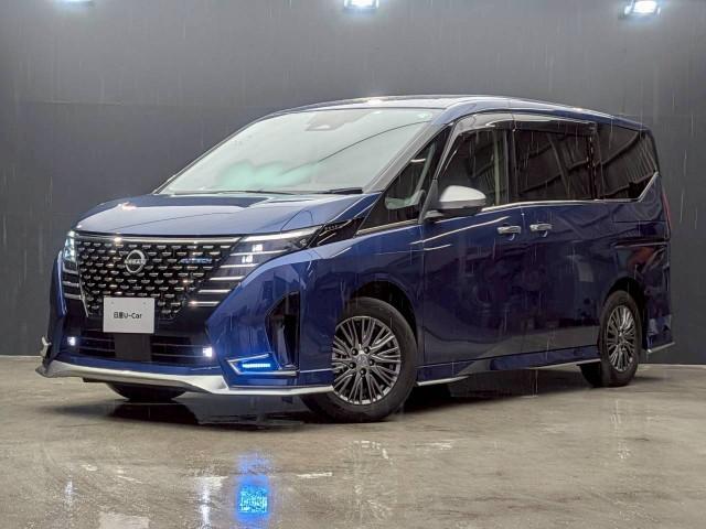 Ref:AUX-24974835 NISSAN SERENA 2023 1 2023 Nissan Serena blue gasoline used car Japan export