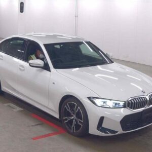 2022 Bmw 3 Series white diesel used car Japan export
