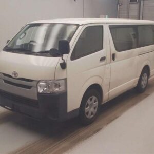 2018 Toyota Regius Ace Van white gasoline used car Japan export
