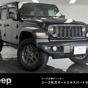2025 Chrysler Jeep Jeep Wrangler Unlimited black gasoline used car Japan export