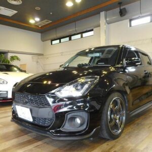 2023 Suzuki Swift black gasoline used car Japan export