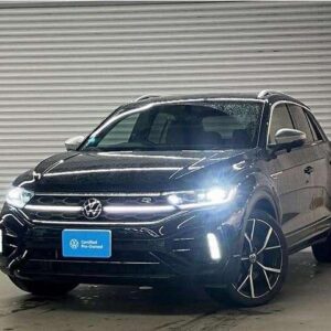 2022 Volkswagen T-Roc black gasoline used car Japan export