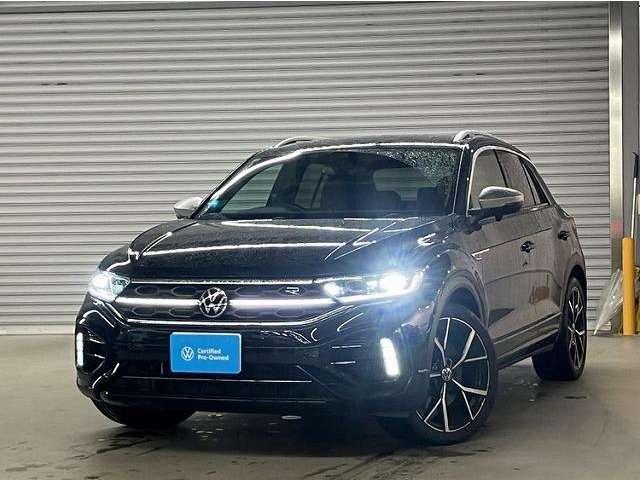Ref:AUX-24977317 VOLKSWAGEN T-ROC 2022 1 2022 Volkswagen T-Roc black gasoline used car Japan export